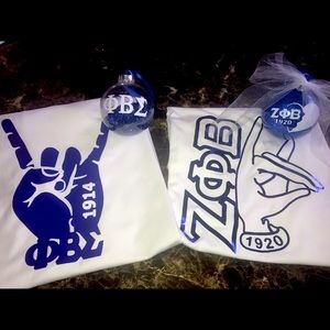 🕊🕊💙🤍💙🤍💙Zeta & Sigma Custom Gift Sets💙🕊🤍🕊💙